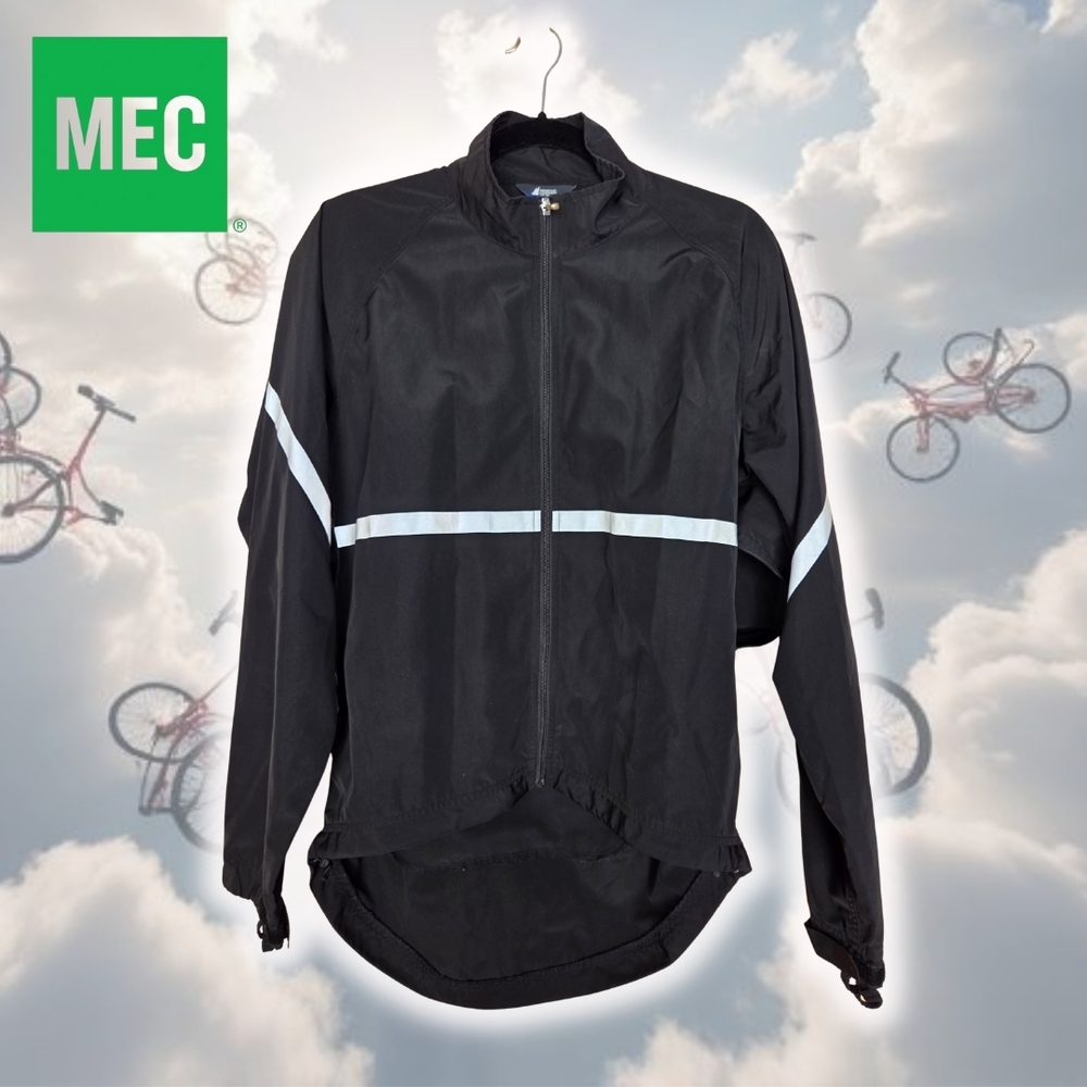 MEC Black Cycling Jacket